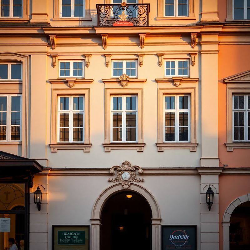Fasáda historického domu na Horním náměstí v Olomouci